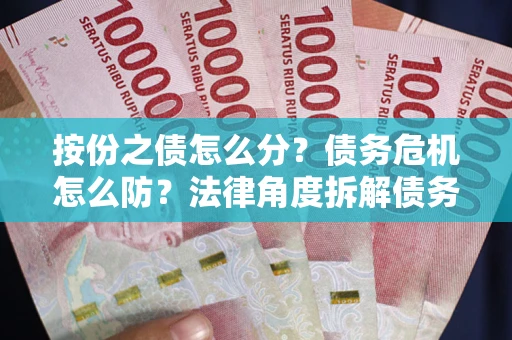 武汉按份之债怎么分？债务危机怎么防？法律角度拆解债务分配与风险自保指南