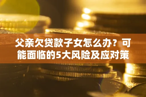 武汉父亲欠贷款子女怎么办?可能面临的5大风险及应对策略 武汉父亲欠贷款子女怎么办?可能面临的5大风险及应对策略