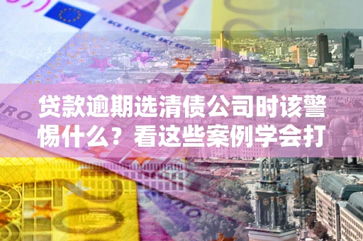 武汉贷款逾期选清债公司时该警惕什么？看这些案例学会打翻身仗