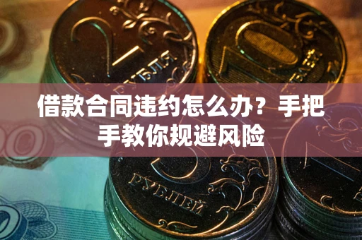 武汉借款合同违约怎么办？手把手教你规避风险