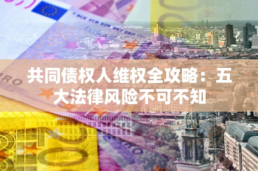 武汉共同债权人维权全攻略：五大法律风险不可不知