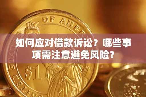 武汉如何应对借款诉讼？哪些事项需注意避免风险？