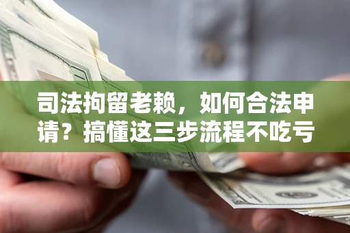 武汉司法拘留老赖，如何合法申请？搞懂这三步流程不吃亏！