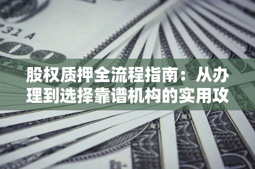 武汉股权质押全流程指南：从办理到选择靠谱机构的实用攻略
