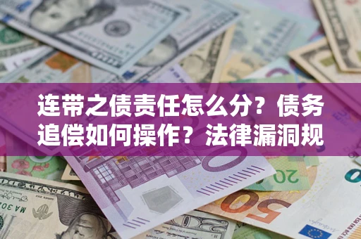 武汉连带之债责任怎么分？债务追偿如何操作？法律漏洞规避指南