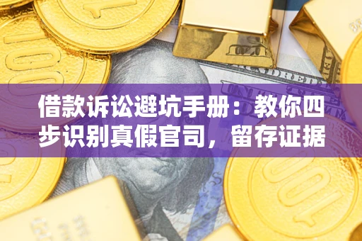 武汉借款诉讼避坑手册：教你四步识别真假官司，留存证据不踩雷