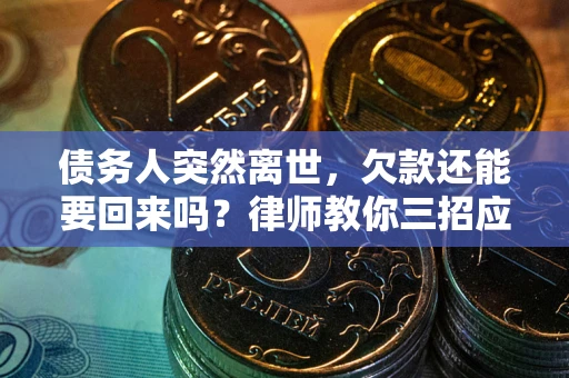 武汉债务人突然离世，欠款还能要回来吗？律师教你三招应对