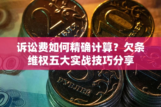 武汉诉讼费如何精确计算？欠条维权五大实战技巧分享