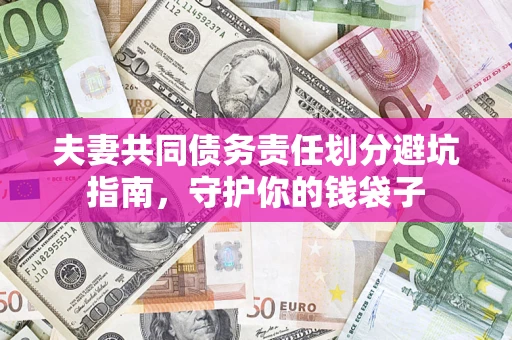 武汉夫妻共同债务责任划分避坑指南，守护你的钱袋子