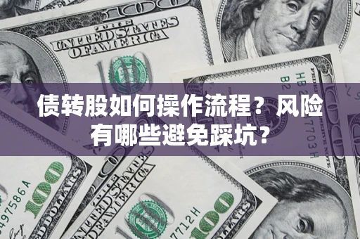 武汉债转股如何操作流程?风险有哪些避免踩坑? 武汉债转股如何操作流程?风险有哪些避免踩坑?