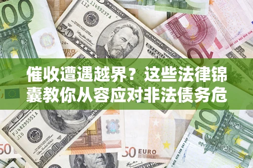 武汉催收遭遇越界？这些法律锦囊教你从容应对非法债务危机