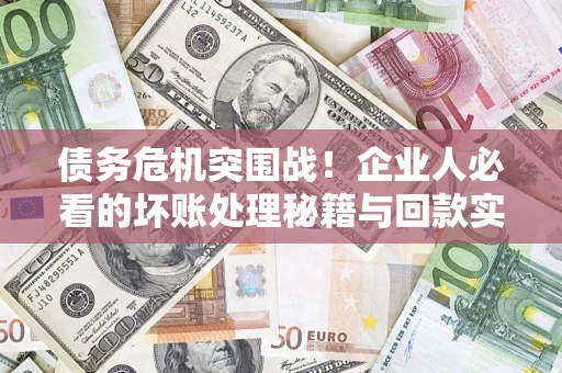 武汉债务危机突围战！企业人必看的坏账处理秘籍与回款实战指南